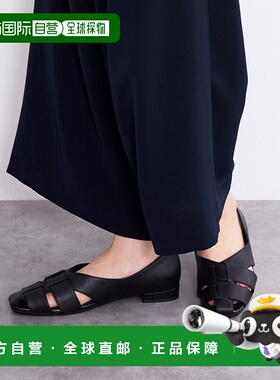 1h可退 日本直邮HIMIKO 女士牛革格尔卡平底鞋 651104单鞋