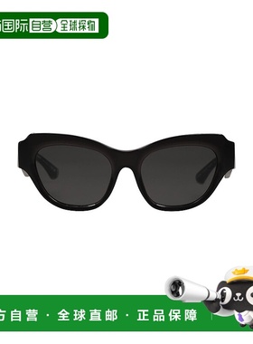 1h可退 香港直邮潮奢 Burberry 巴宝莉 女士 太阳眼镜 black黑色
