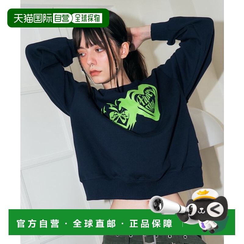 韩国直邮NASTY FANCY CLUB街头辣妹潮牌酷帅休闲时尚新款卫衣F22Z