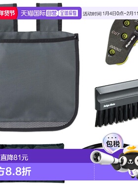 日本直邮UNIX Expert 5 件套棒球裁判装备（灰色） - 包括球袋刷