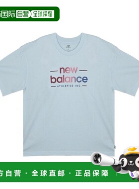 韩国直邮NEW BALANCE 短袖 T 恤 DQJ NBNEFCOG22-51 WT53916 W Re