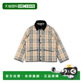 格纹外套童装 香港直邮Burberry 8108500 KB6 MILO 巴宝莉 女童