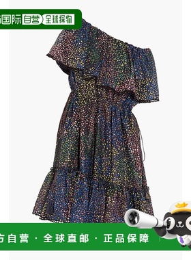 1h可退 香港直邮潮奢 Chloe 蔻依 女士 Firework 露肩金属感印花