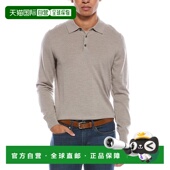 棕色 自营Mette Merino羊毛翻领毛衣 美国奥莱直发