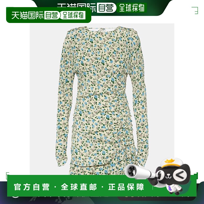 1h可退 香港直邮ALESSANDRA RICH 亚历山德拉.瑞秋 女士 花朵露背