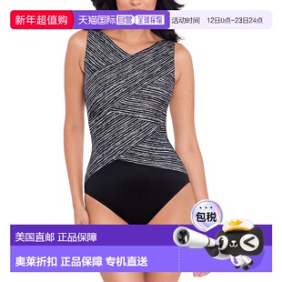 自营Miraclesuit  Brio One-Piece - black 美国奥莱直发泳衣