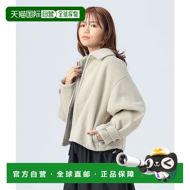 1h可退 日本直邮BEAMS HEART 女装 立领拉链休闲夹克 立体剪裁袖