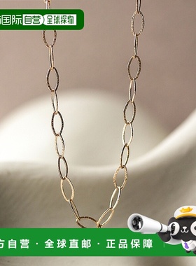 1h可退 日本直邮cui-cui黄金链条choker35cmK10YG 782679cuicui