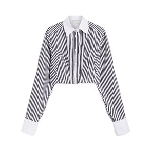 女士衬衫 条纹衬衫 2111025206003 白色 SS2025 SPORTMAX