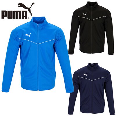 日本直邮 PUMA 男士 TEAMRISE 训练夹克服装蓝色蓝色 PUMA 657647