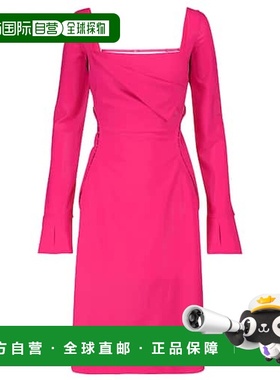 香港直邮Jacquemus 女士 La Cerro 长袍弹力羊毛迷你连衣裙包臀裙