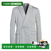 香港直邮潮奢 西装 Burberry 1h可退 巴宝莉 男士 外套 grey灰色