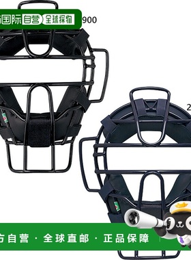 日本直邮ZETT 男女棒球捕手面罩适用于垒球和橡胶垒球BLM4190