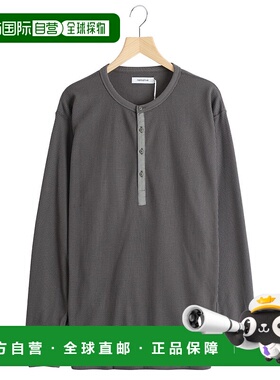 1h可退 日本直邮nonnative男装亨利领长袖T恤 POLARTEC保暖材质半