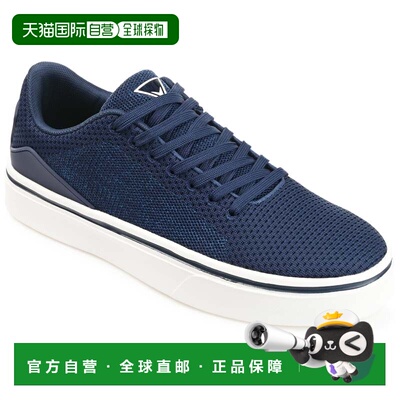 自营vance co.Vance Mens Desean Knit Casual Sneaker - blue 美