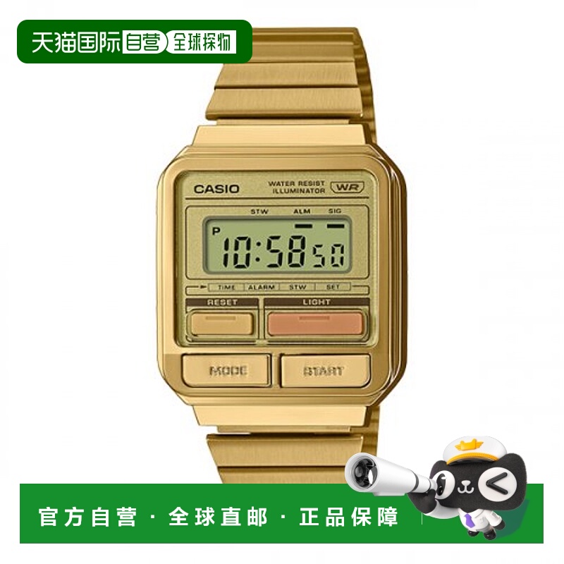 韩国直邮CASIO 日腕表卡西欧手表A-120WEG-9ADF