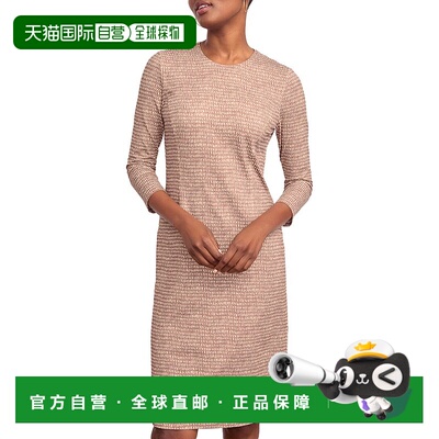 自营 J.McLaughlin Catalyst连衣裙-棕色 美国奥莱直发