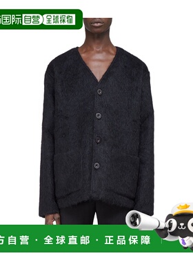 香港直邮Our Legacy 黑色纽扣开襟衫外套 M4206CBM男装