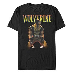 漫画系列 Men 美国直邮Fifth 漫威男款 金刚狼侧脸短袖 恤 Sun