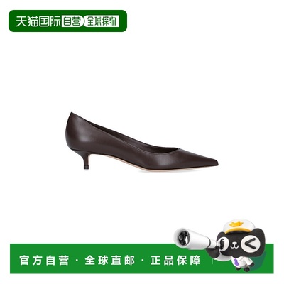 1h可退 香港直邮Jimmy Choo 周仰杰 女士 鞋跟棕色高跟鞋 AMELIAC