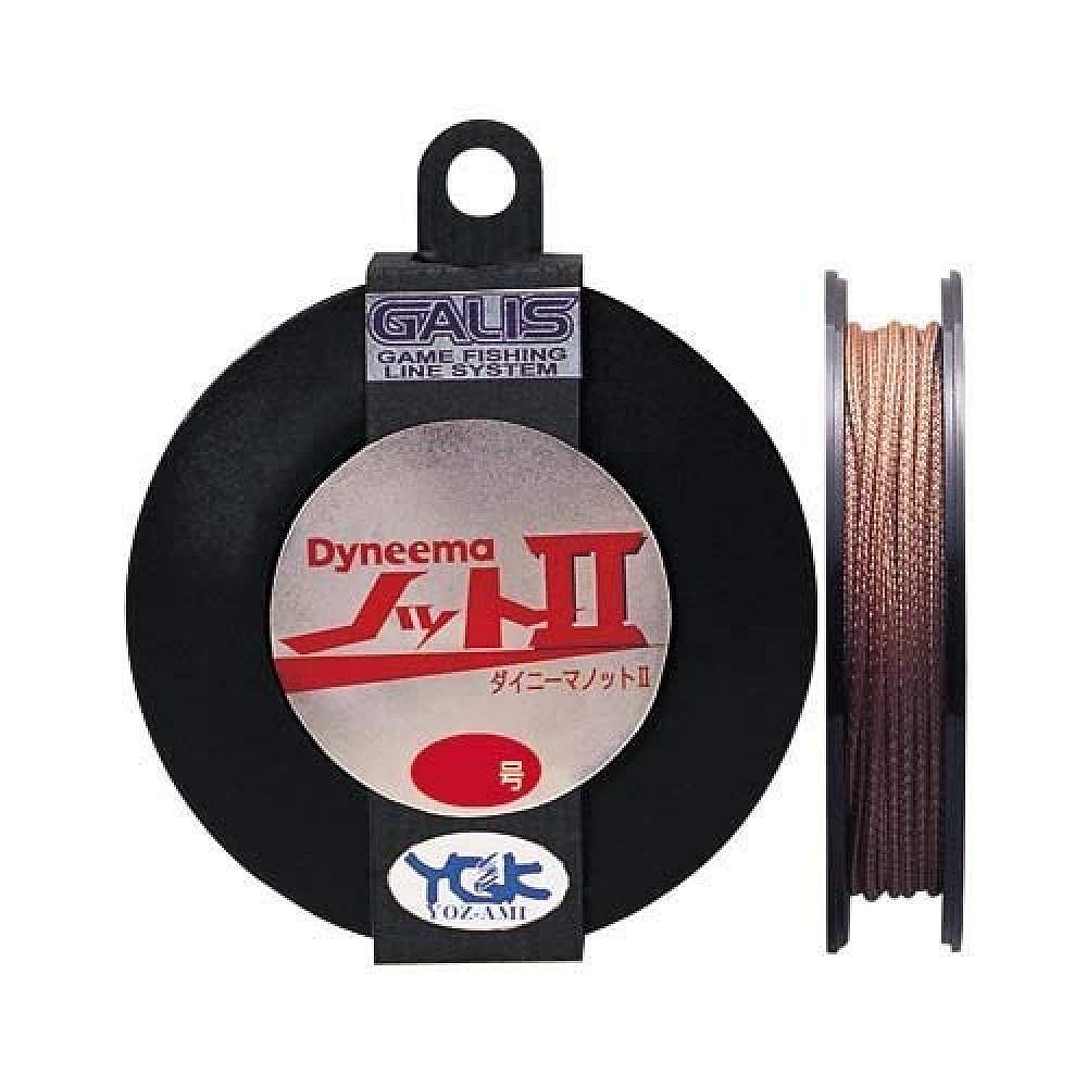 日本直邮YGK PE钓鱼线Dyneema Not2芳香族聚酰胺纤维10m 25号棕色