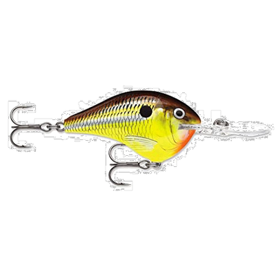 【日本直邮】Rapala乐伯乐 路亚饵 DIVES-TO 5cm 12g 热黄芥末 DT