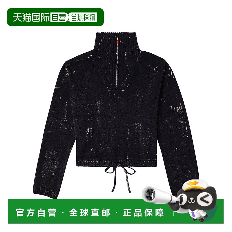 1h可退 香港直邮DIESEL 女士夹克 A218200GSBW81E SS2026 黑色 套