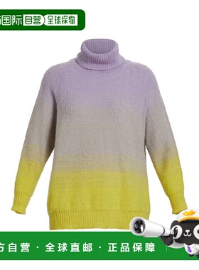 自营 marina rinaldi试剂-芥末渐变色毛衣 美国奥莱直发