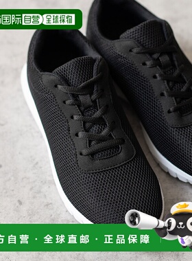 【日本直邮】Menuemenue运动鞋（4020黑色cl）秋冬季新款男时尚休