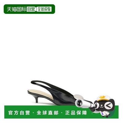 自营Proenza Schouler Calf Leather Bos Taurus Mid Heel Women'