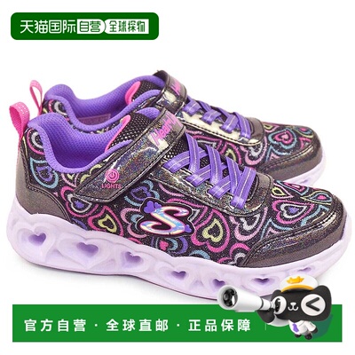 日本直邮斯凯奇 S LIGHTS-HRART LIGHTS-BOOGIE LOVE 儿童发光运