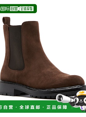 自营la canadienne加拿大Wade Suede Bootie-Brown 美国奥莱直发