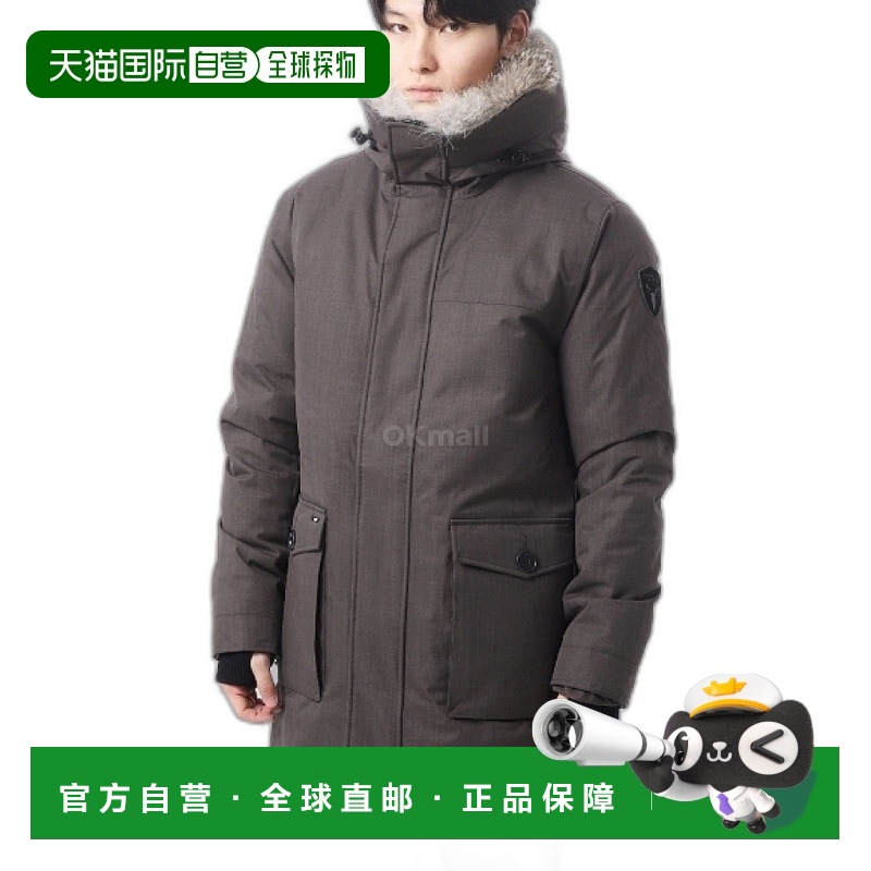 韩国直邮nobis YVES（钢灰色） 向下/填充羽绒鸭绒