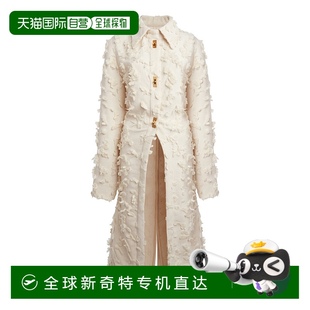 舒适时尚 香港直邮Givenchy 褶裥露背大衣 纪梵希 女士
