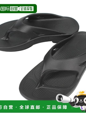 日本直邮OOFOS 凉鞋 Woo Original OORIGINAL 黑色 2000010050182