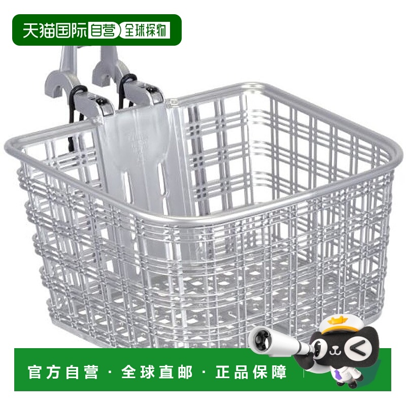 【日本直邮】OGK 前用篮筐 FB-022X ATB Cross Bike用 铝银 自行