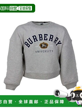 香港直邮BURBERRY 男士卫衣 80685961004 AW2024 灰色 Burberry s