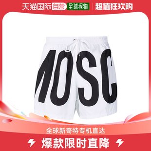 男士 徽标细节沙滩短裤 Moschino 香港直邮潮奢