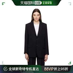 Paris 香港直邮潮奢 FBV007VI0007 Ami 黑色纽扣西装 外套 女士