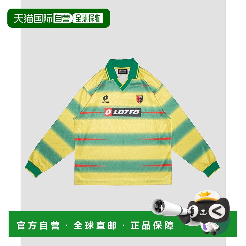 1h可退 日本直邮LOTTO 男士宽松短袖印花T恤 多彩RASTA风格 UMA61