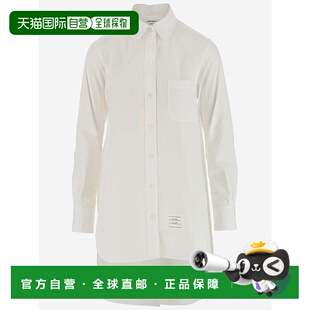 香港直邮THOM BROWNE 女士衬衫 FLL152AF0184100 SS2023 白色