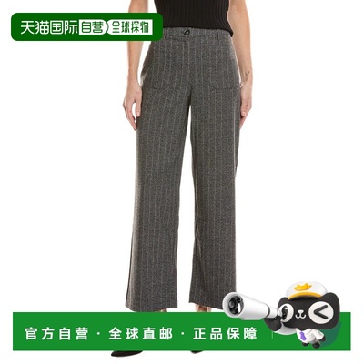 自营Vince Camuto Cropped Front Pocket Pant - black 美国奥莱