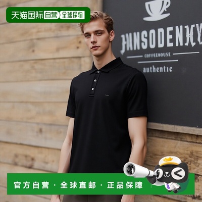 香港直邮MICHAEL KORS 男士T恤 CB95FGVC93001 SS2025 黑色上衣