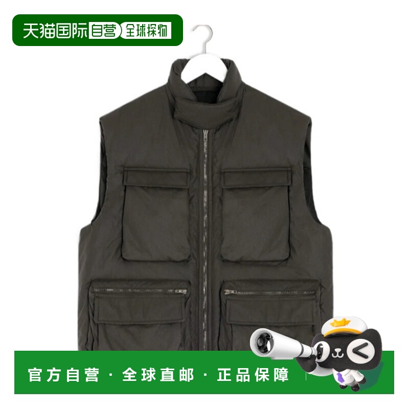 1h可退 香港直邮LEMAIRE 女士马甲 OW1155LF1301BR495 AW2025 黑