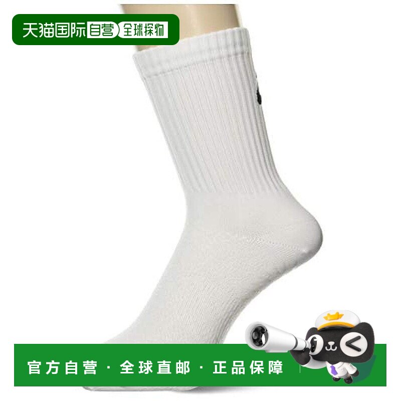 【日本直邮】ASICS 足球袜Grip Socks 3103A038 白色 L亚瑟士