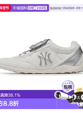 韩国直邮MLB通勤舒适蕾丝复古芭蕾风薄底鞋春季新款3ASXDP26N