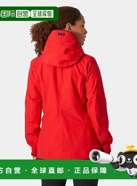 自营欧洲直邮Helly Hansen 女士红色聚酰胺Odin9Worlds3.0软壳面