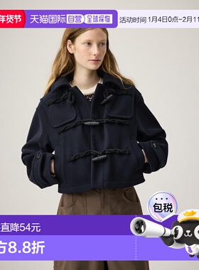 日潮跑腿GU极优 rokh 粗呢大衣 +X 358650