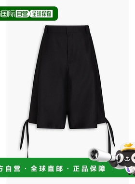 1h可退 香港直邮潮奢 DIOR 迪奥 男士 羊毛真丝混纺短裤 343C161A