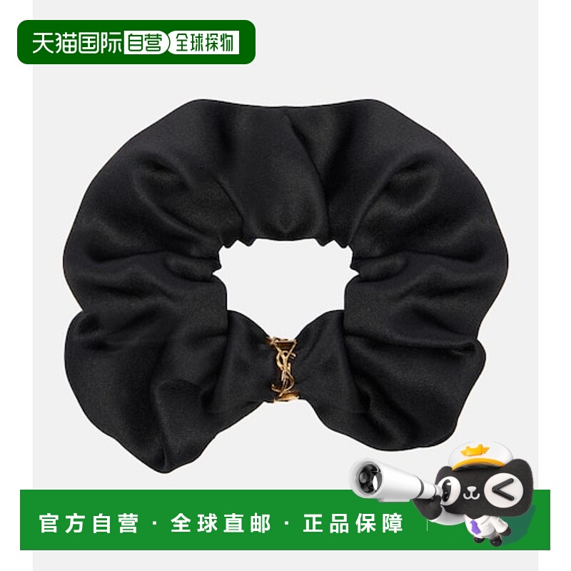 1h可退 香港直邮Saint Laurent 圣罗兰 女士 Cassandre 真丝绸缎